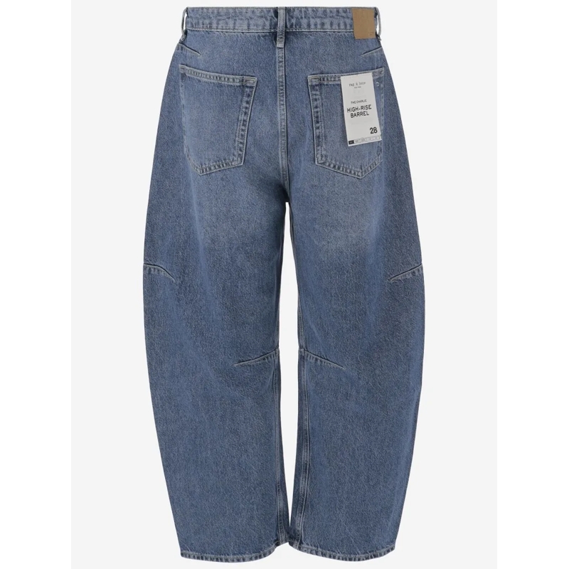 Rag & Bone Jeans High-Waisted Jeans Blue(Image 4)