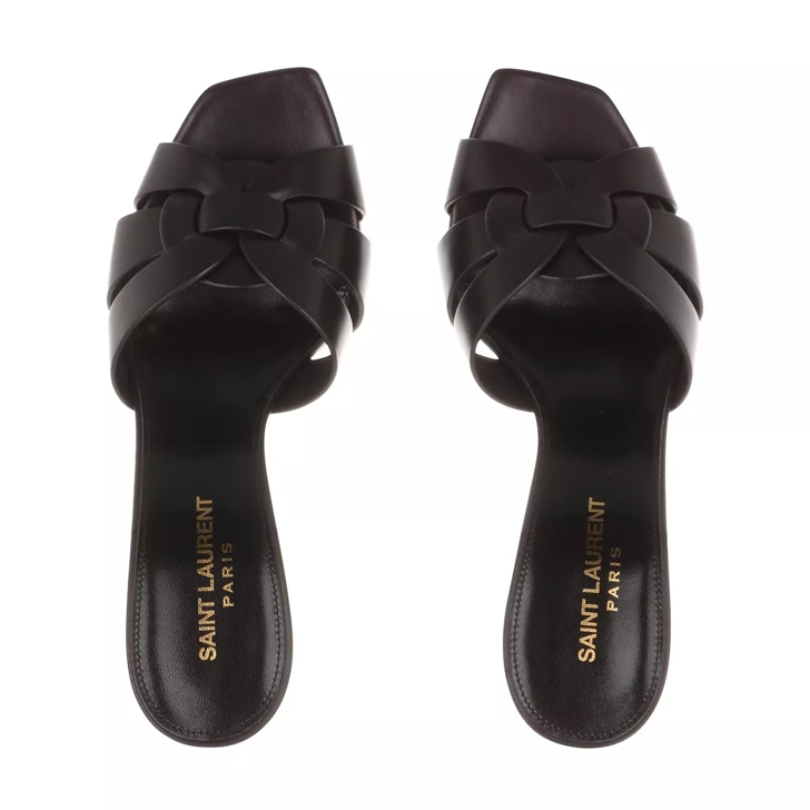 【Saint Laurent】送料/関税込 TRIBUTE HEELED MULES TRIBUTE MULES in smooth leather | Saint Laurent | YSL PL