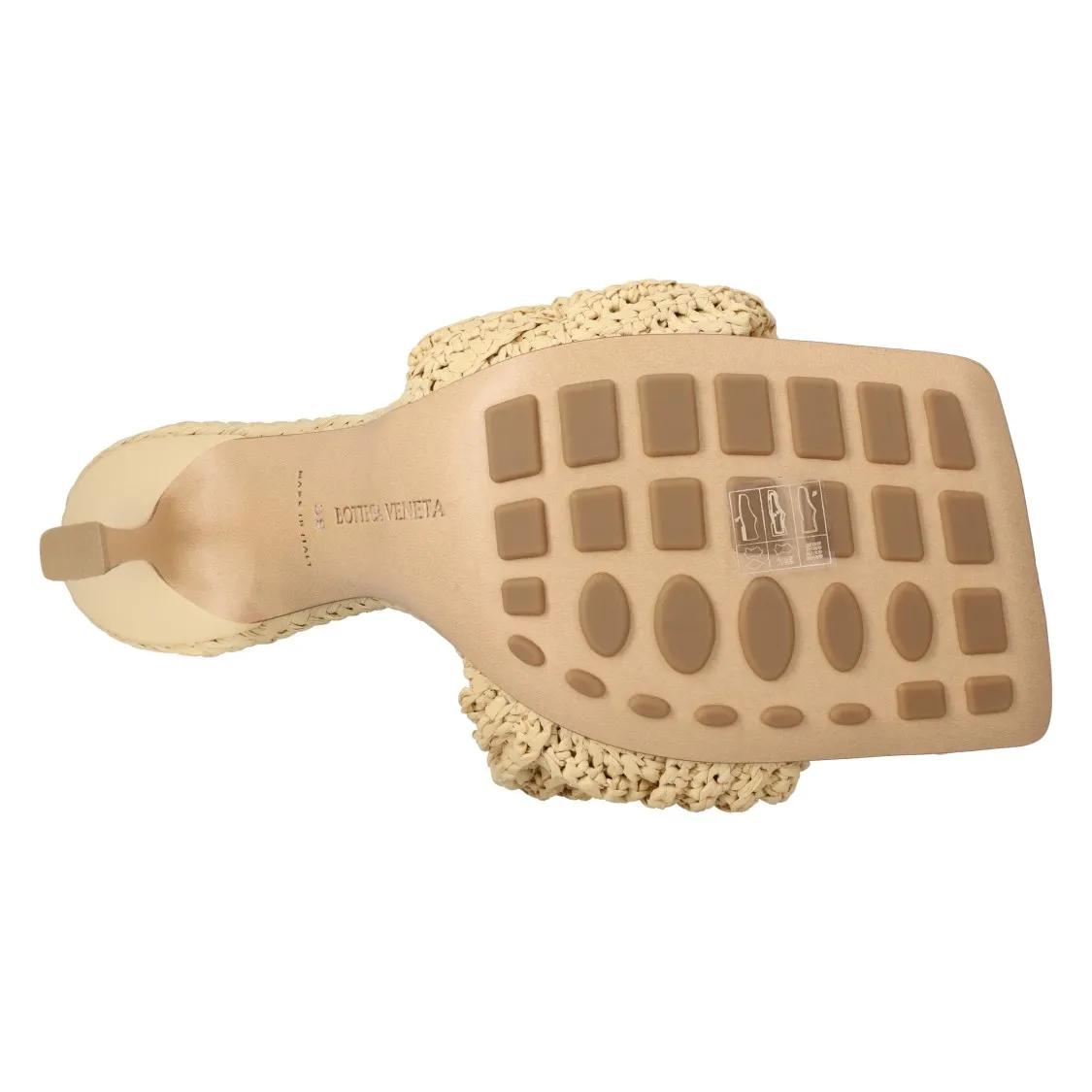 Thumbnail - Bottega Veneta Slipper & Pantoletten - Lido Mule Brown - Gr. 36 (EU) - in Beige - für Damen