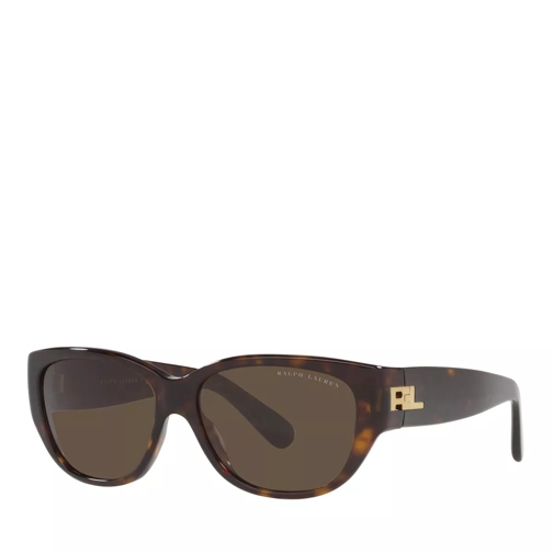 Ralph Lauren 0RL8193 Sunglasses Shiny Dark Havana Lunettes de soleil