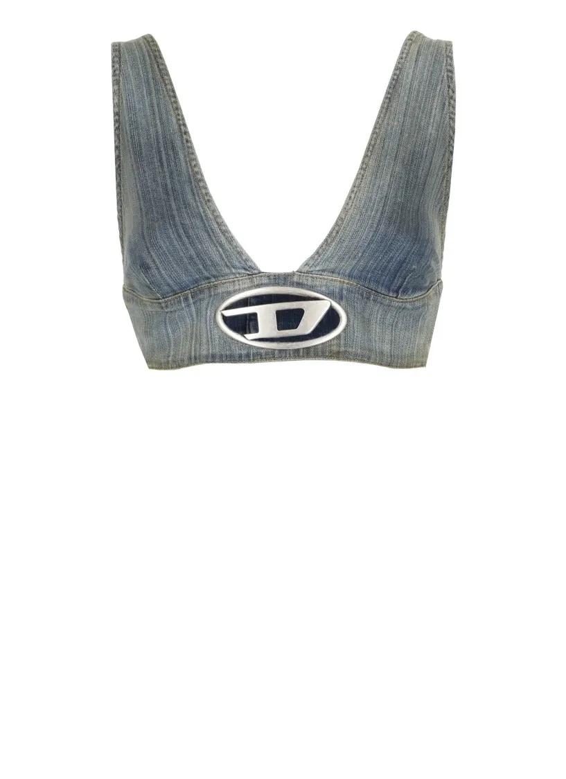 Diesel - Elly Top - Größe S - blau