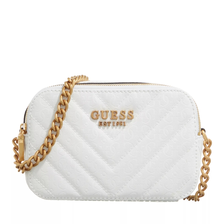 Guess white leather shoulder bag. hot