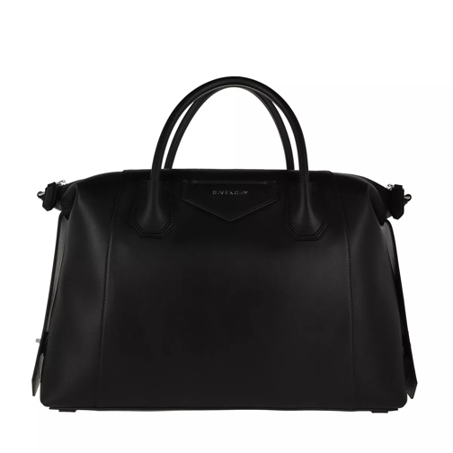 Givenchy Antigona Crossbody Bag Soft Smooth Leather Black Draagtas