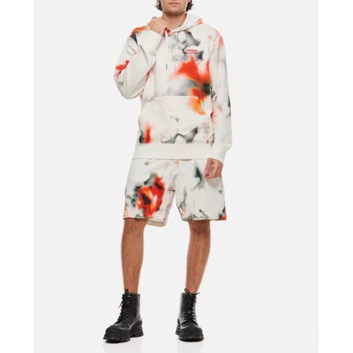 Alexander McQueen Short décontracté Cotton Printed Shorts White (Image 2)