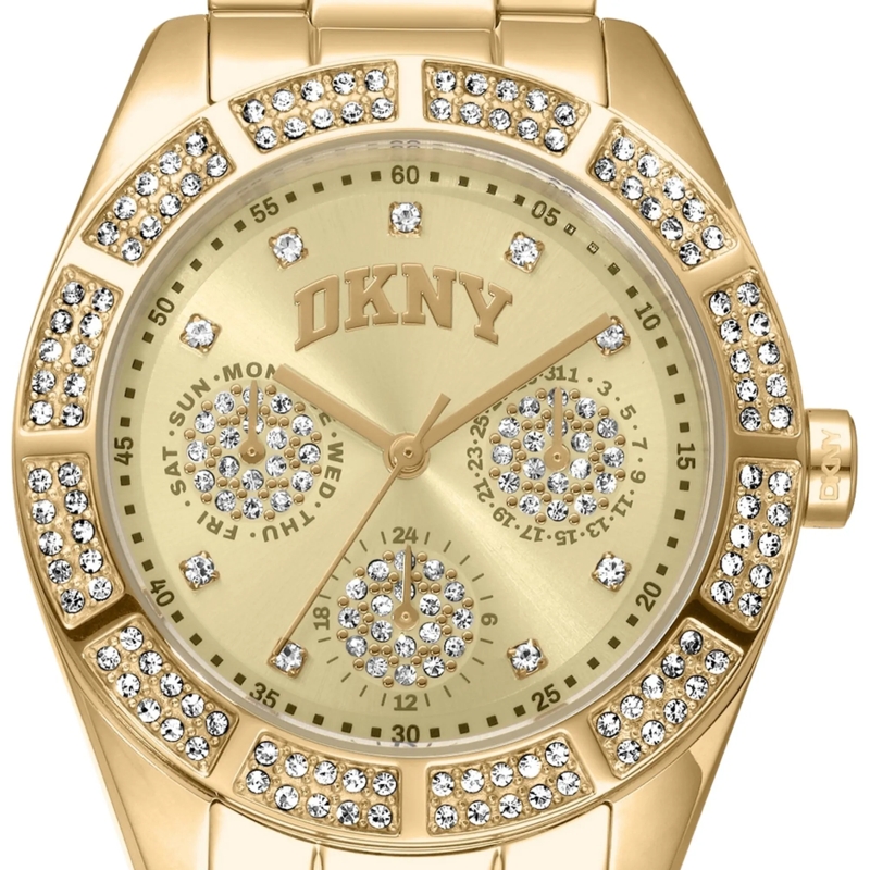 DKNY Quarzuhr Quarzuhr Multi Function Watch gold(Image 4)