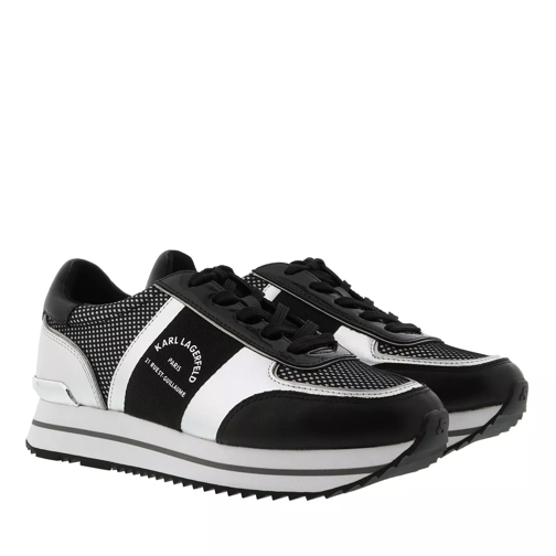 Karl Lagerfeld Velocita II Maison Karl Lo Lace Black Silver Low-Top Sneaker