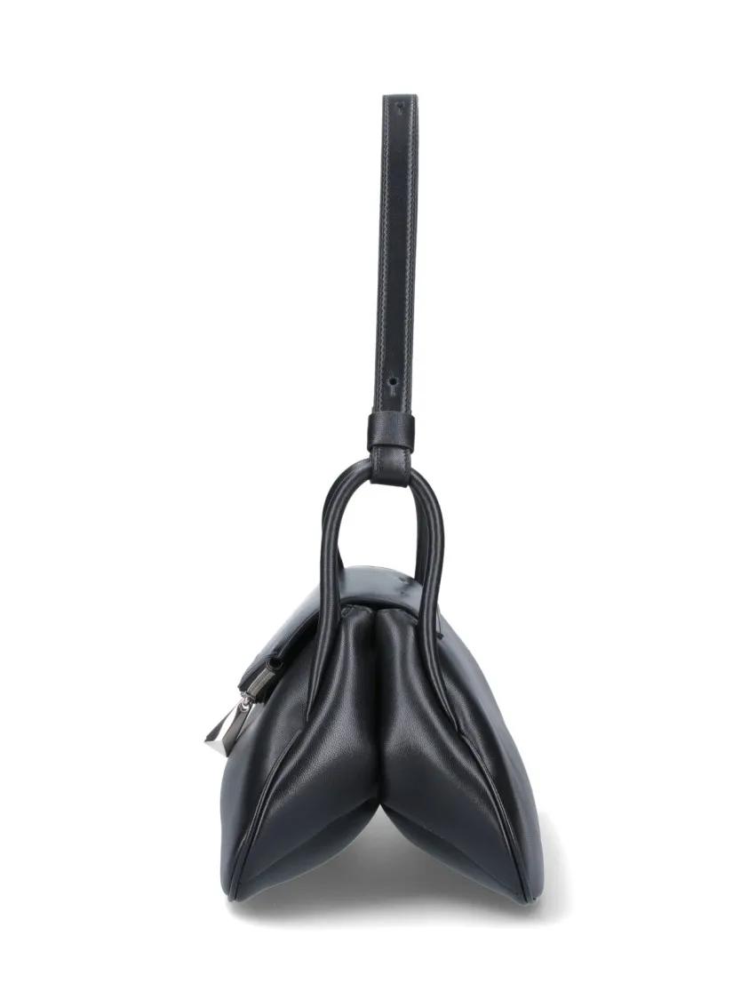 Thumbnail - Amina Muaddi Hobo Bags - "Gemini" Shoulder Bag – Black - Gr. unisize - in Schwarz - für Damen