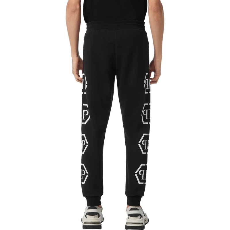 Philipp Plein Jogginghose Jogginghosen Hexagon schwarz(Image 2)