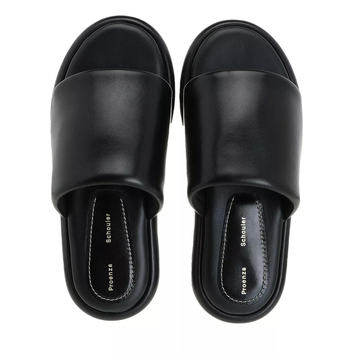 Proenza Schouler Slide Nappa Jose Lux 999 Black Slide