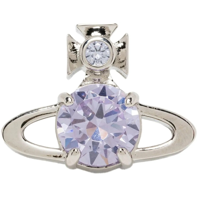 Vivienne Westwood Créoles Bijoux Platiniumfuchia rose