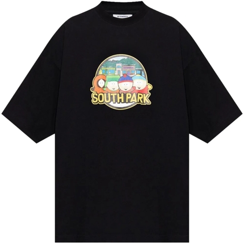 Vetements T-shirts T-Shirts And Polos Black schwarz