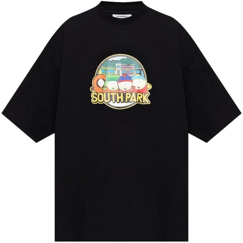 Vetements T-Shirt T-Shirts And Polos Black schwarz