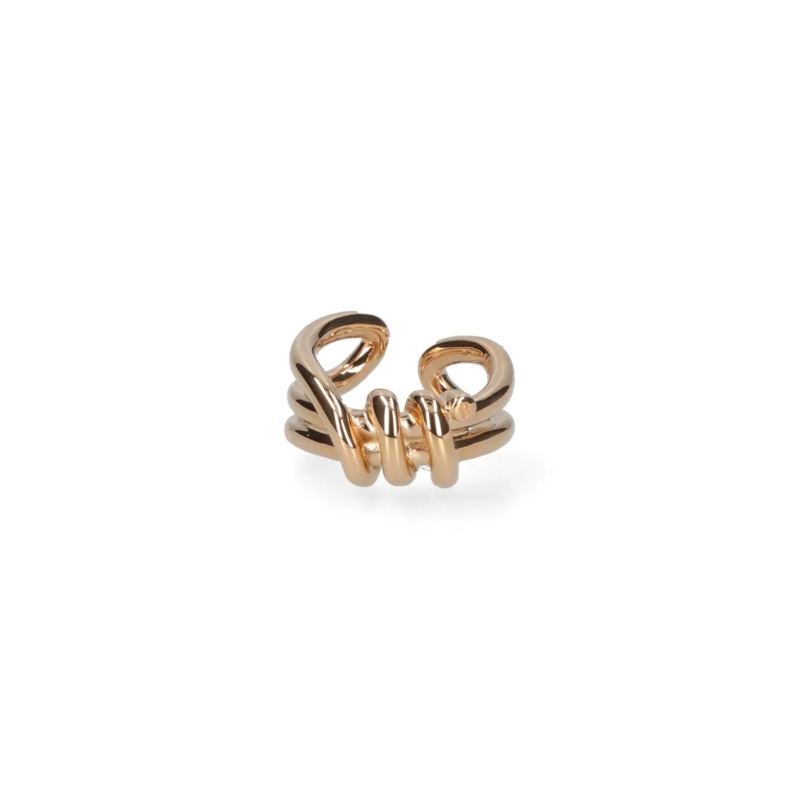 MM6 Maison Margiela Ring 'Knot' Ring – Gold Gold