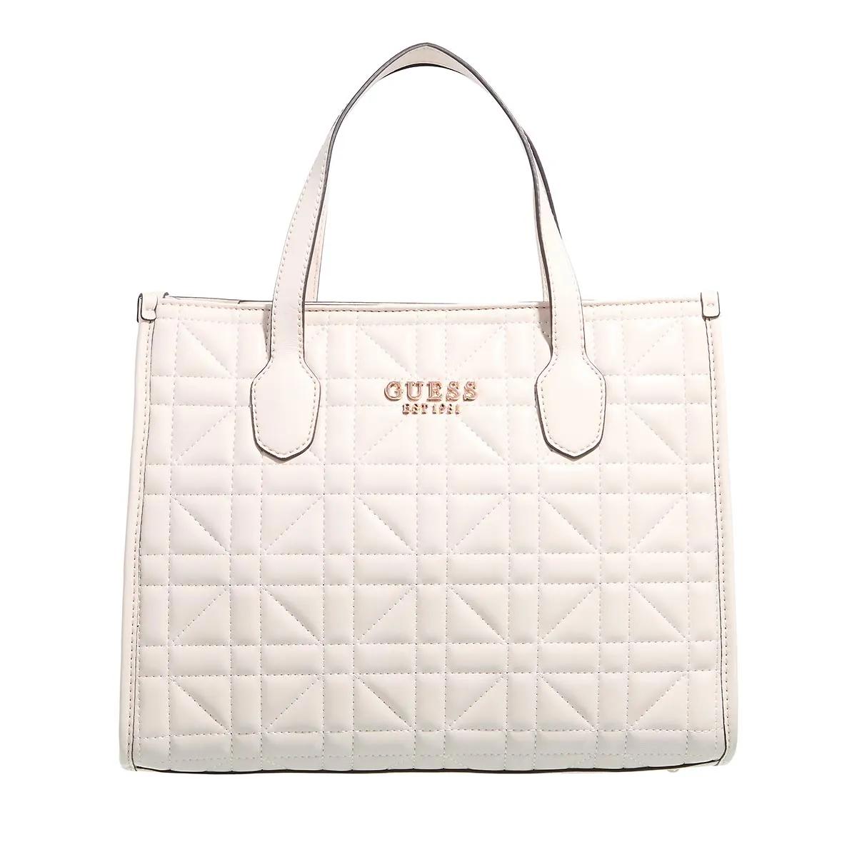 Guess Tote - Silvana 2 Compartment Tote - Gr. unisize - in Creme - für Damen