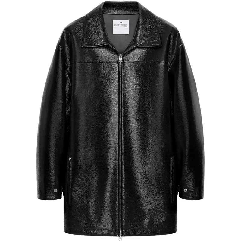 Courrèges Übergangsjacke Coats Black schwarz