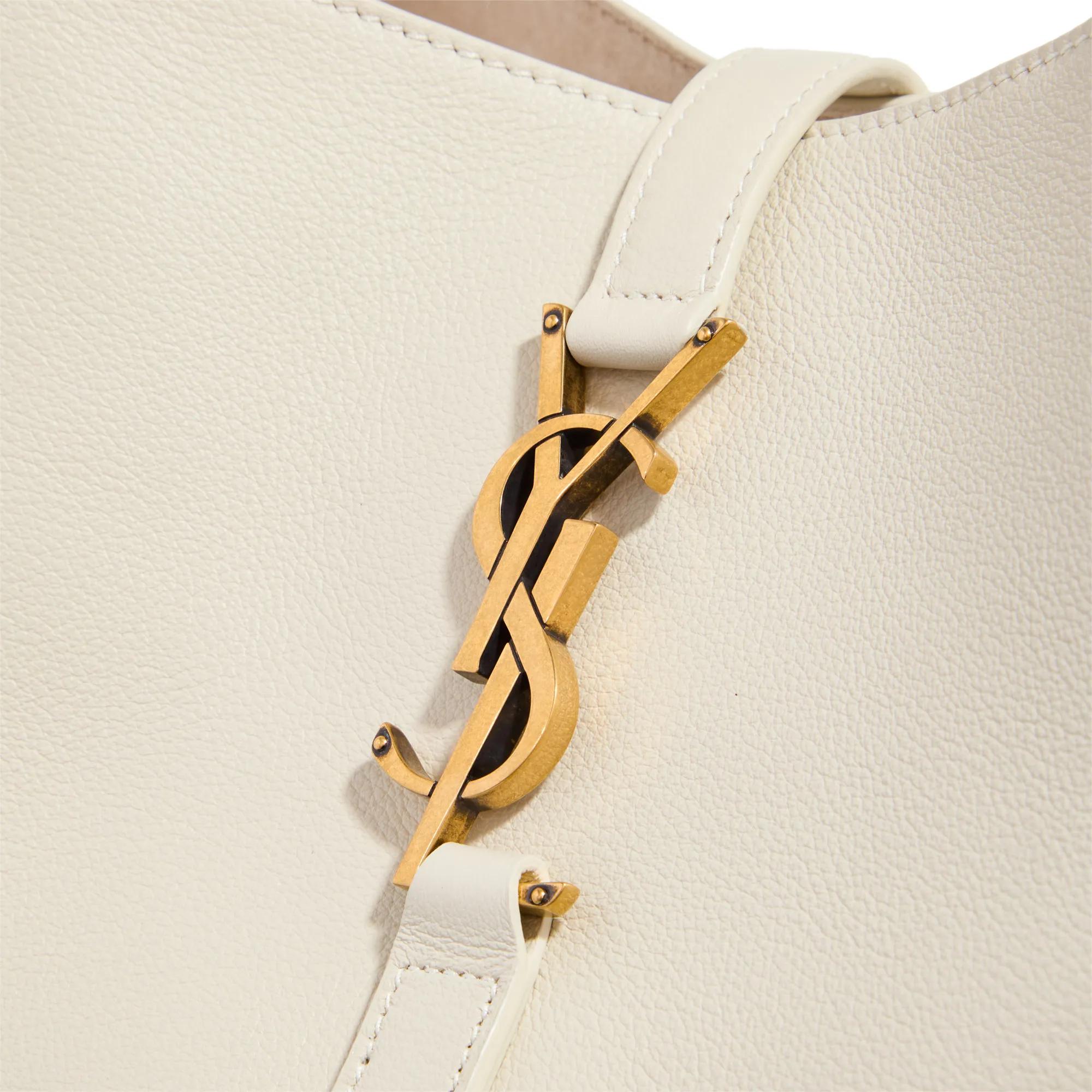 Saint Laurent Hobo bags Ysl Large Le 5A7 in crème