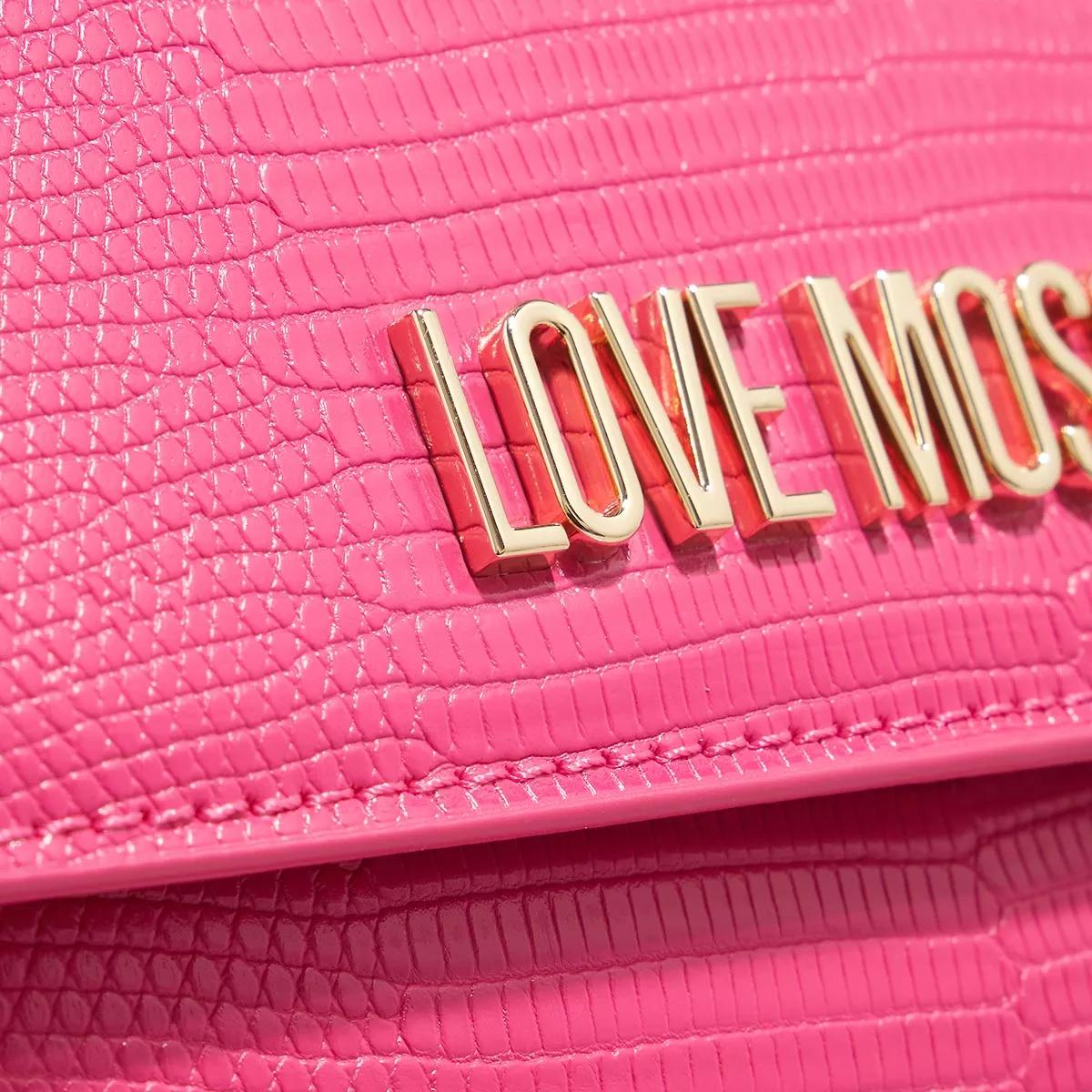 Love Moschino SMART DAILY BAG CROSSBODY - Handbag - fuxia/pink
