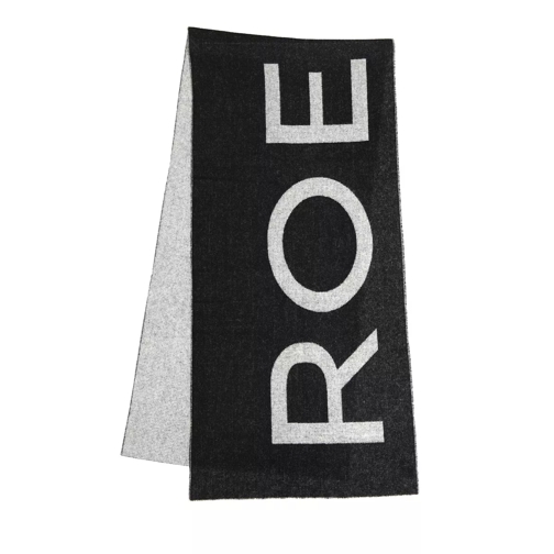 Roeckl Logo Scarf Black Wollen Sjaal