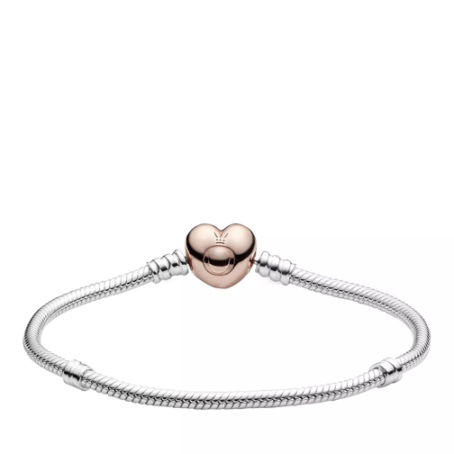 Pandora Moments Herz und Schlangen-Gliederarmband Bracelet