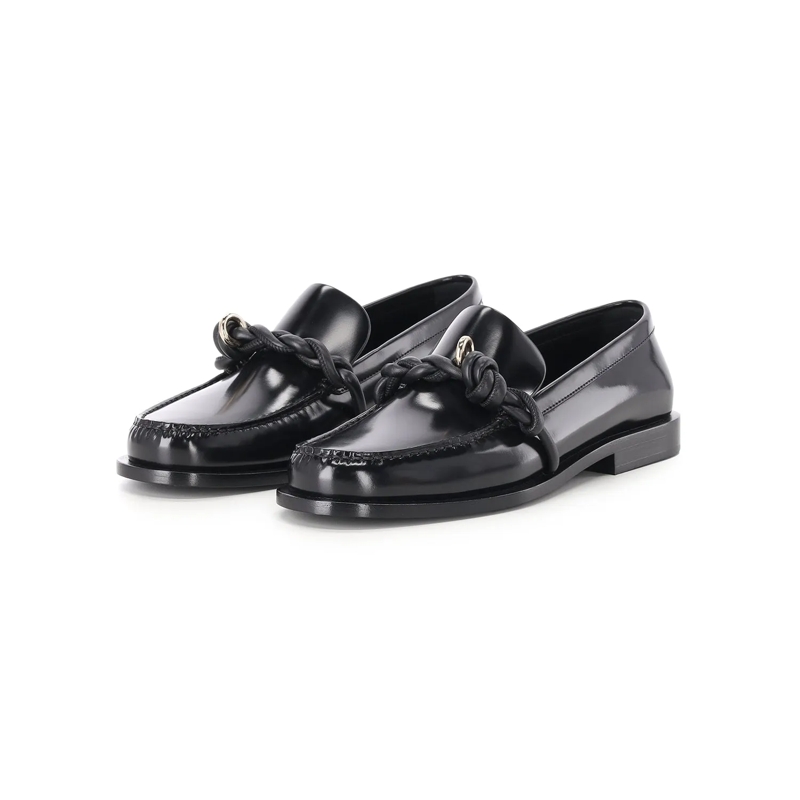Jil Sander Chaussures à lacets Tangle Loafer schwarz