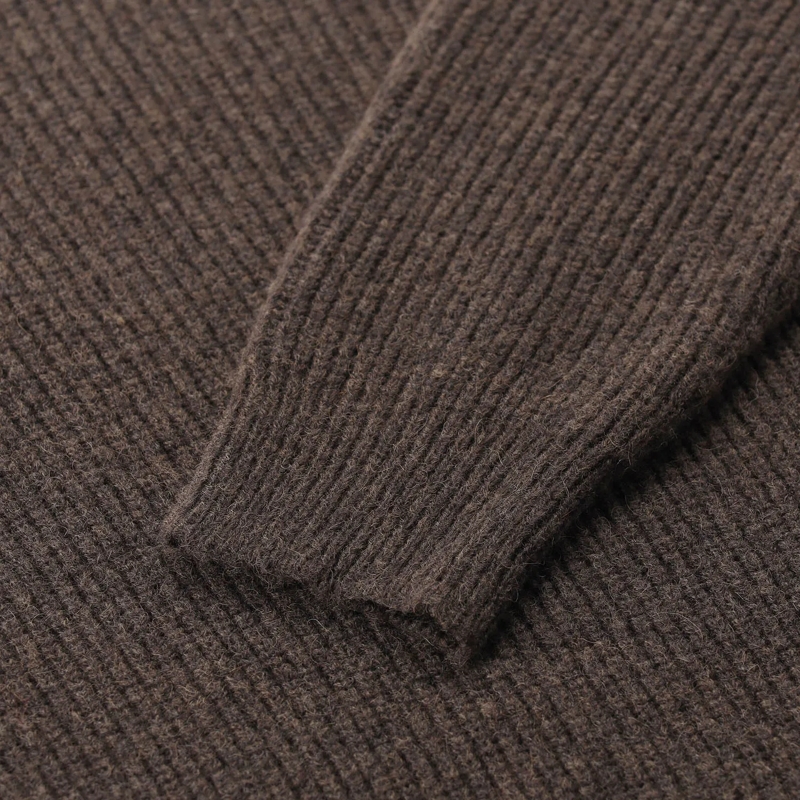 Roberto Collina Pullover Rundhalspullover aus Woll-Mix grau(Image 6)