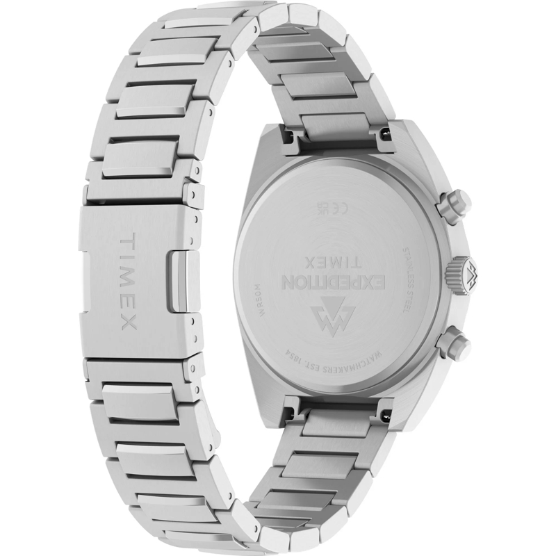 Timex Quarzuhr Quarz-Analoguhr Expedition® Capstone Chronograph silber(Image 5)