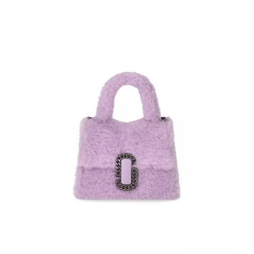 Marc Jacobs The Teddy St. Marc Mini Top Handle Lavender Bag Purple Cross body-väskor