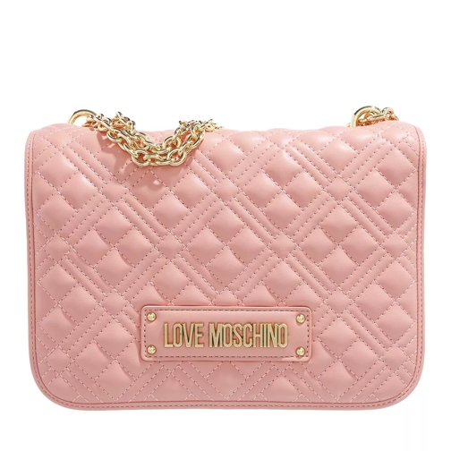 Love Moschino Borsa Quilted Pu  Rosa Satchel