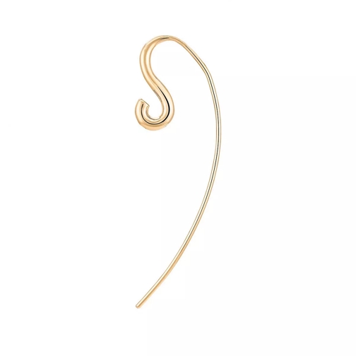 Charlotte Chesnais Hook Earring Yellow Gold Oorhanger