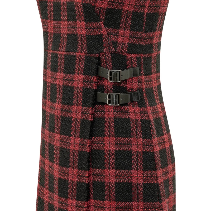 Pinko Minikleid Abito Amaranda a Quadri braun(Image 4)