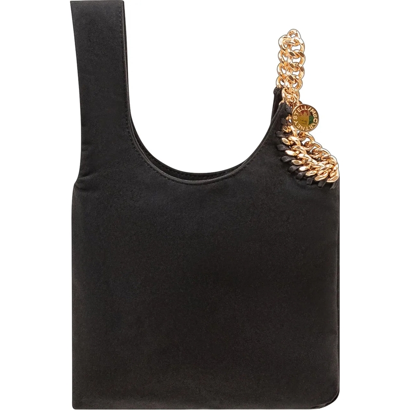 Stella McCartney Clutch Borsa a Mano Falabella Wristlet schwarz