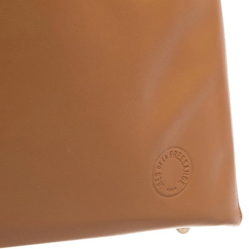 Ines De La Fressange Schultertasche Leonore L Shoulder Bag - Leather - Camel Brown(Image 12)