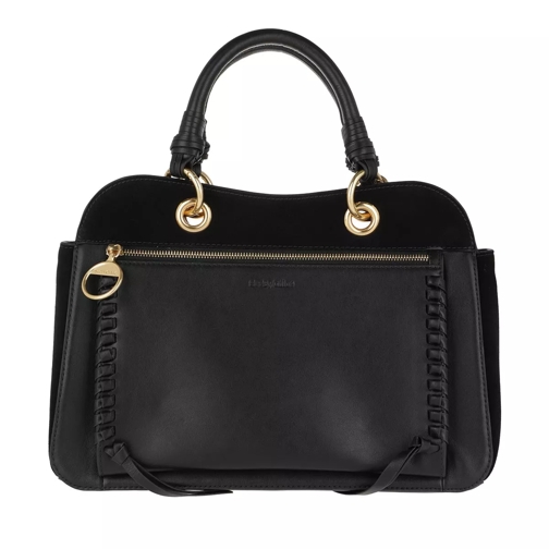 See By Chloé Handle Bag Black Rymlig shoppingväska