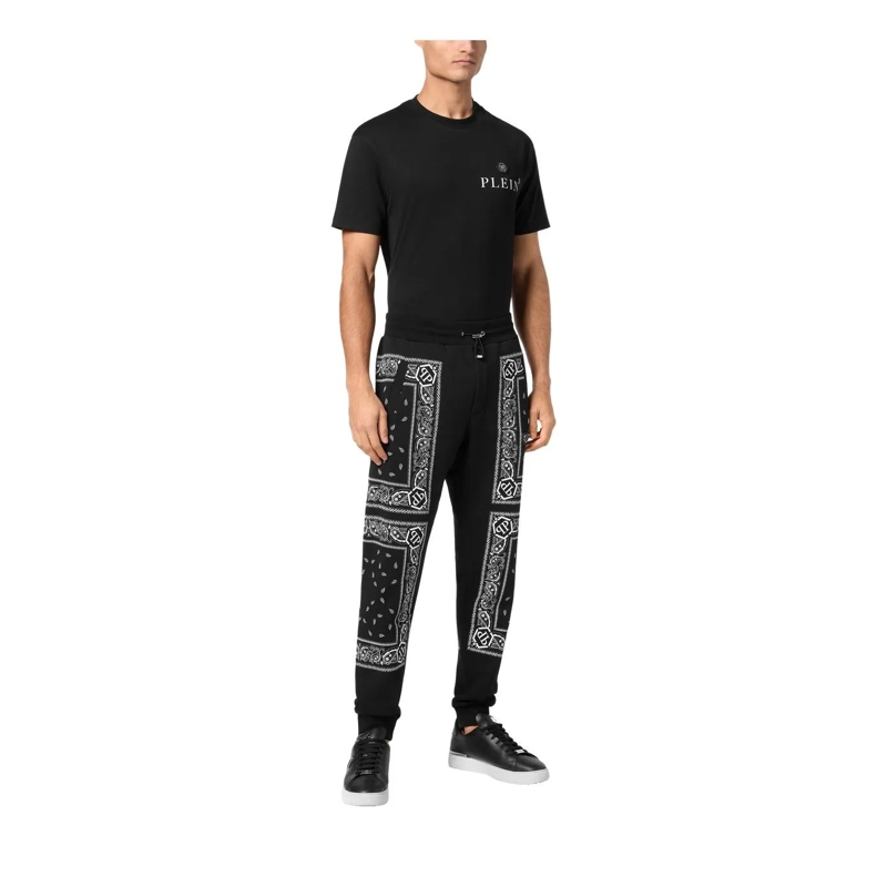 Philipp Plein Jogginghose Jogginghosen Paisley schwarz(Image 4)