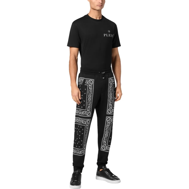 Philipp Plein Jogginghose Jogginghosen Paisley schwarz(Image 5)