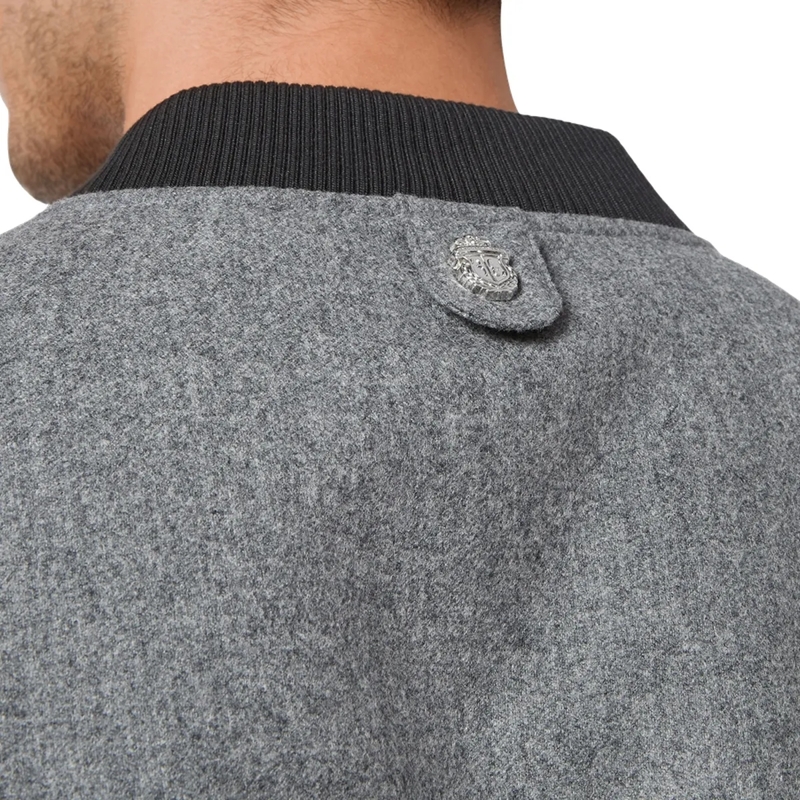 BILLIONAIRE Daunenjacke Bomberjacke grau (Image 4)
