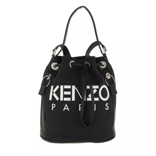 Kenzo Kanvas Bucket Bag Black Borsa a secchiello