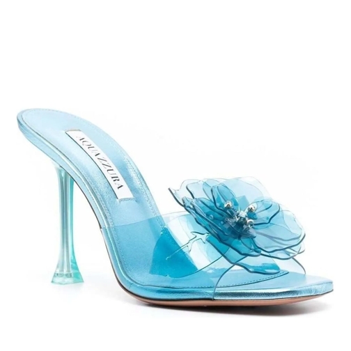 Aquazzura Claquette Sandals Blue blau