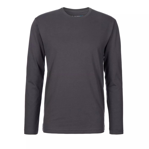 Georg Roth Los Angeles CHICAGO Long Sleeve Crew GREY Top a maniche lunghe