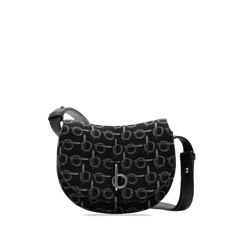 Burberry Schoudertas "Rocking Horse" Mini Crossbody Bag Black