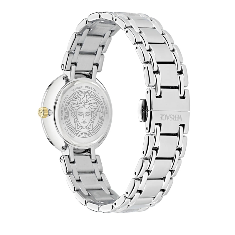 Versace Quarzuhr Quarz-Analoguhr Versace Antlia silber(Image 3)
