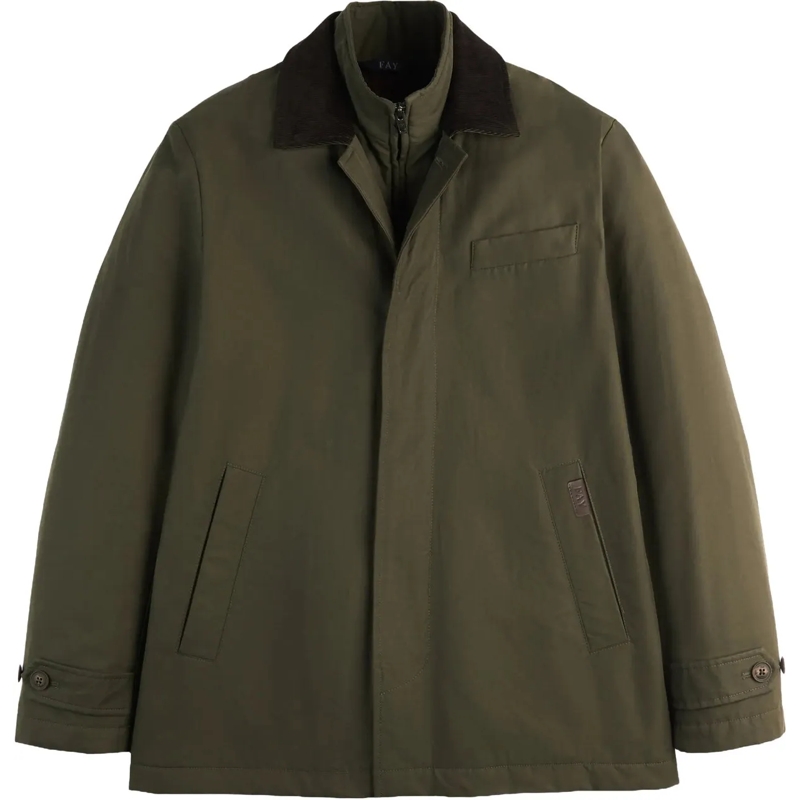 Fay Daunenjacke Coats Foresta Chiaro grün