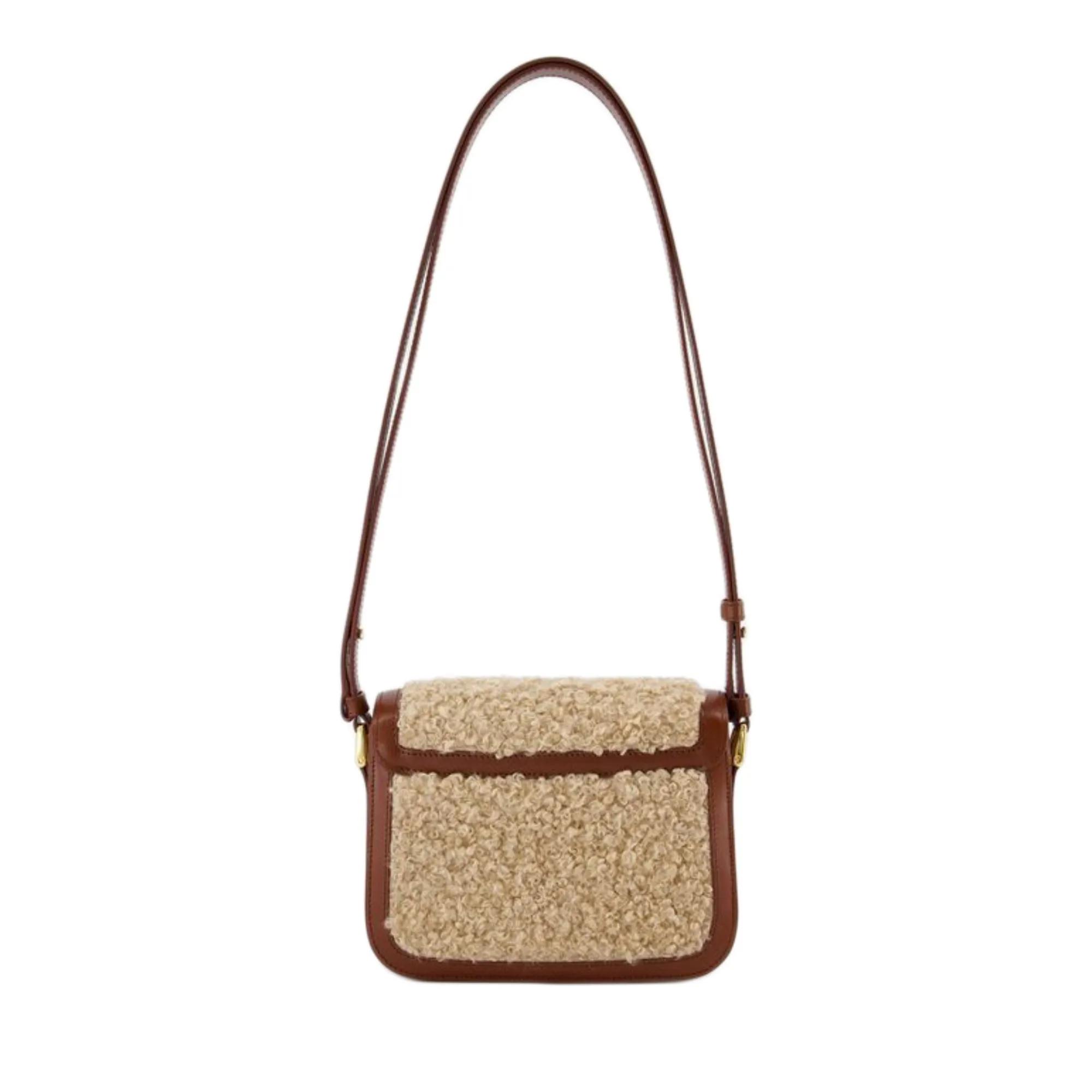 Thumbnail - A.P.C. Hobo Bags - Grace Small Crossbody - Synthetic - Hazelnut - Gr. unisize - in Braun - für Damen