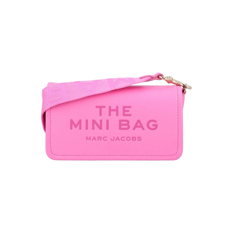Marc Jacobs Schultertasche The Leather Mini Bag Pink