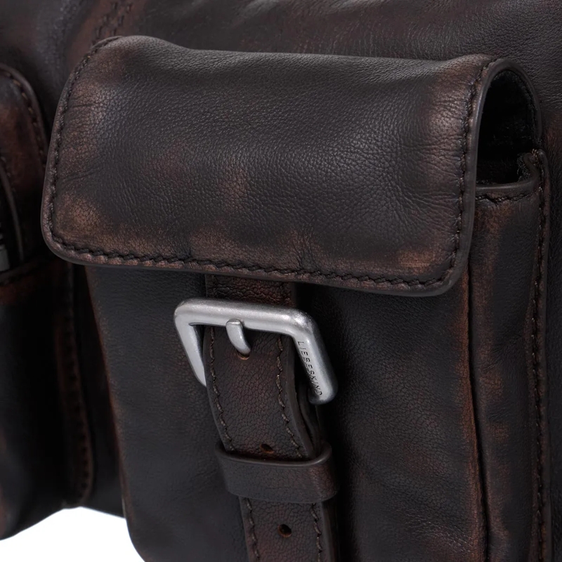 Liebeskind Berlin Schultertasche Andrea Lamb Snowcem Roasted Coconut(Image 4)