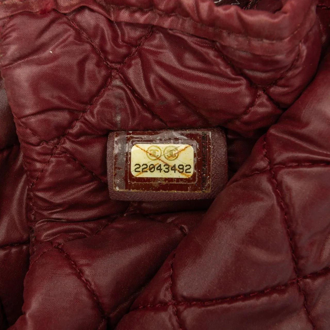 Thumbnail - Chanel Clutches - Large Lambskin Colorblock Patchwork O Case - Gr. unisize - in Braun - für Damen