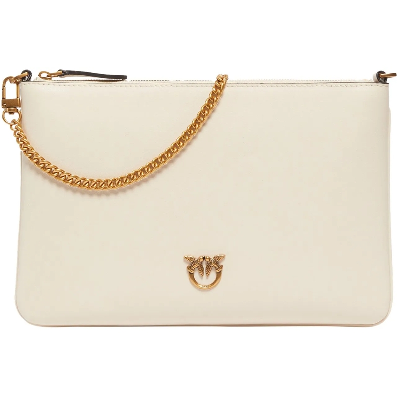Pinko Fourre-tout Bags Bianco Setaantique Gold gold
