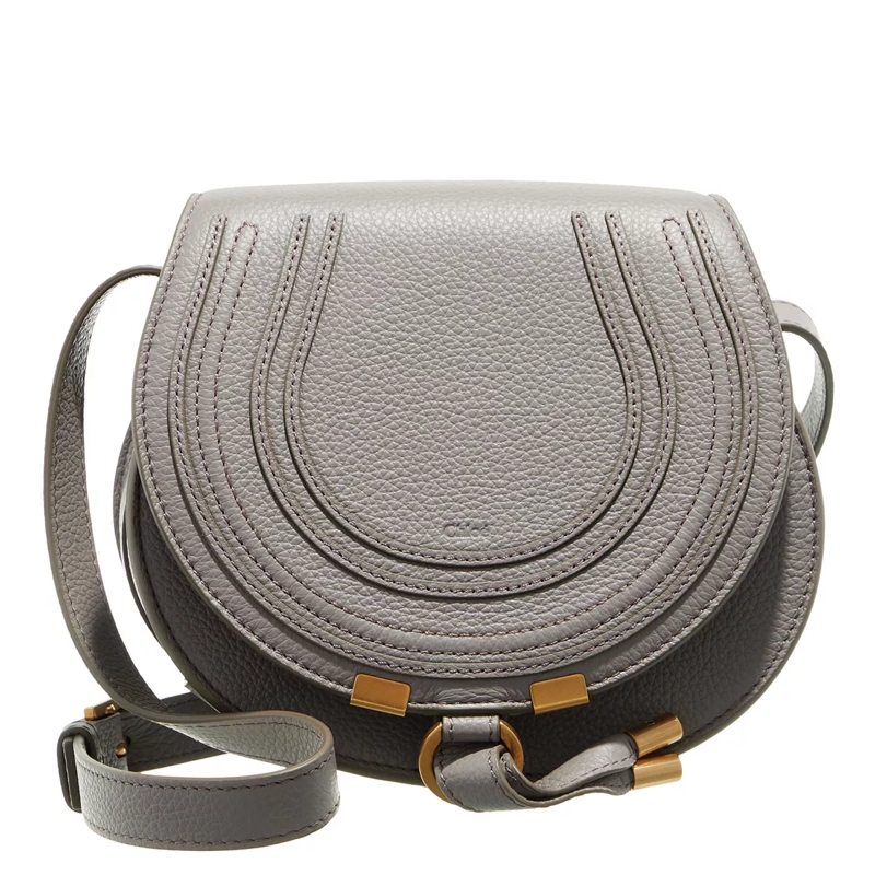 Chloé Saddle Bag Shoulder Bags Woman Cashmere Grey