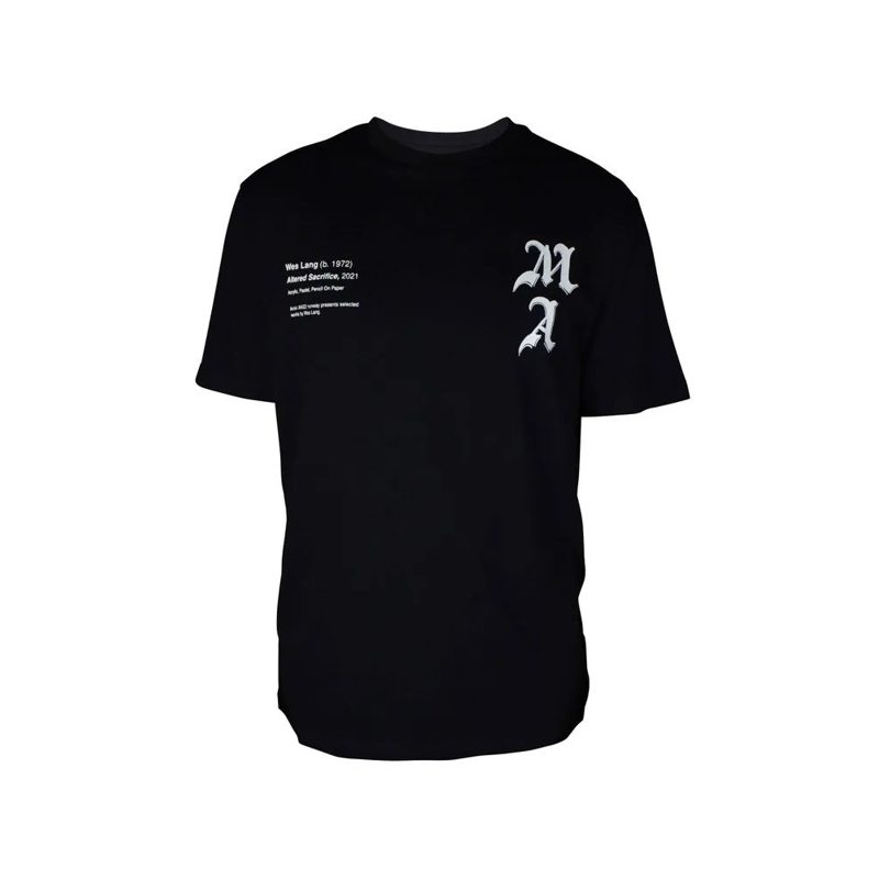 Amiri T-shirt Graphic Print Black Crew Neck T-Shirt Black