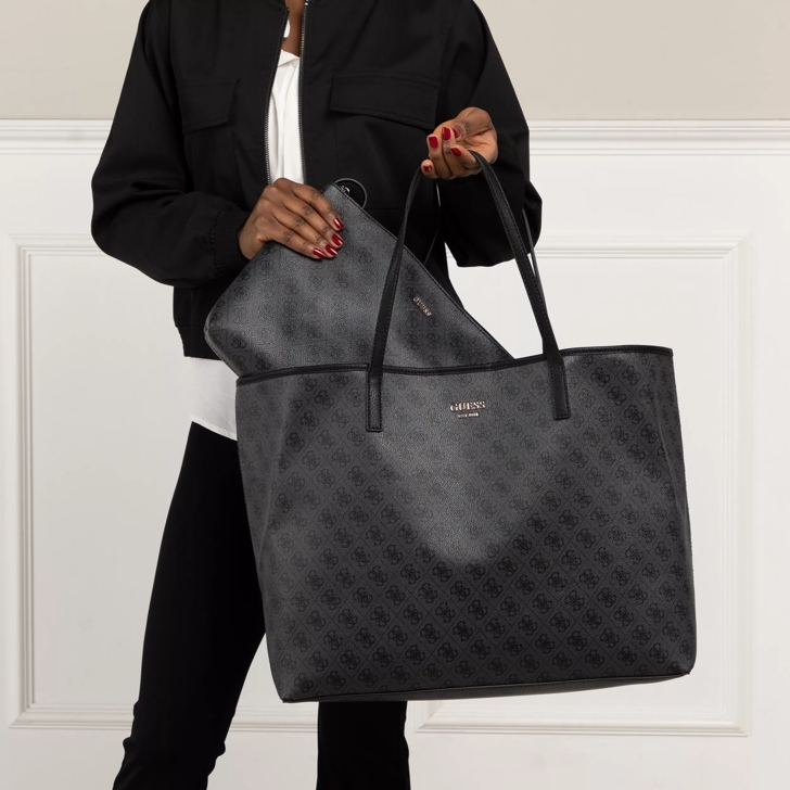 Guess Vikky Large Tote in Black